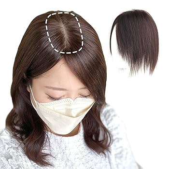 私元気　部分ウィッグ　ナチュラルブラック 公式】私元気ウィッグ専門店 | 【中小面積 7×10cm】自然 通気性